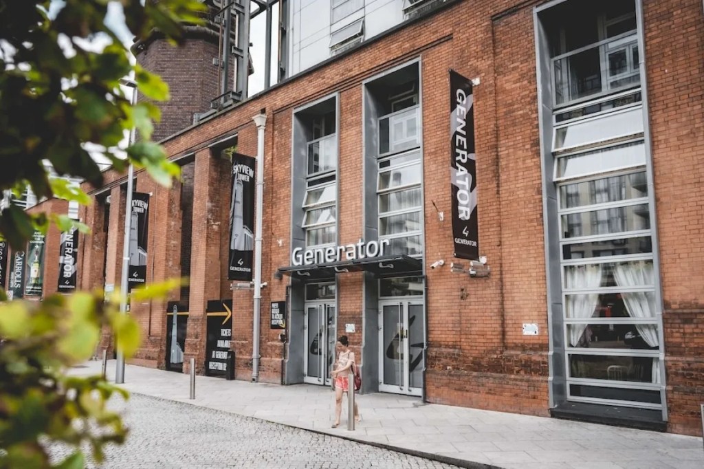view of a hotel operated by Generator in Dublin